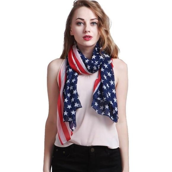 Accessories - - Unique Women's Floral Scarves: Chiffon Flowers & Birds